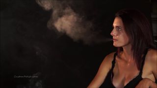 Custom Fetish - Melanie Moss Smokes a Camel 9 Topless - Fetish-3