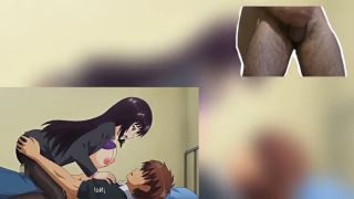Anime Sin Censura Hentai harem suculento con la jefa y una loca-5