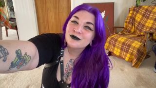 Role Play POV Goth Babe Stuffs You-4