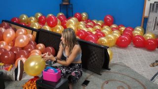 Custom Fetish - Madison Preps Balloons BTS No Sound - Fetish-8
