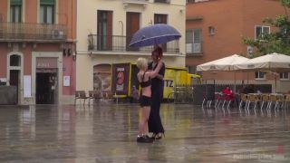 Eager Bitch Spanked And Flogged In The Rain! - Part 1, Scene 1 Spanking!-5