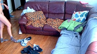 Reallifecam - Martina Make A Hot Blowjob To Alberto Have Pussy Rub And Sex On Sofa 15.12.2024 992P - Voyeur-8