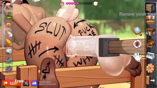 Furry Sheep Girl fucks with Sex Machine in Minecraft-8