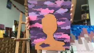 Ariel Rebel () Arielrebel - stream started at pm creative painting stream meditation music and pain 22-10-2021-0