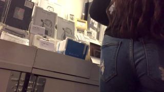 Torn jeans give teen girl wedgie and hint of cameltoe-6