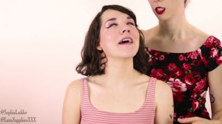 Luna Throat Fingering, Gagging And Spit ManyVidsCom Quick...-1