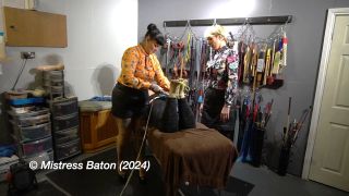 Nicholes Foot Destruction Strafkamer (Femdom porn)-1