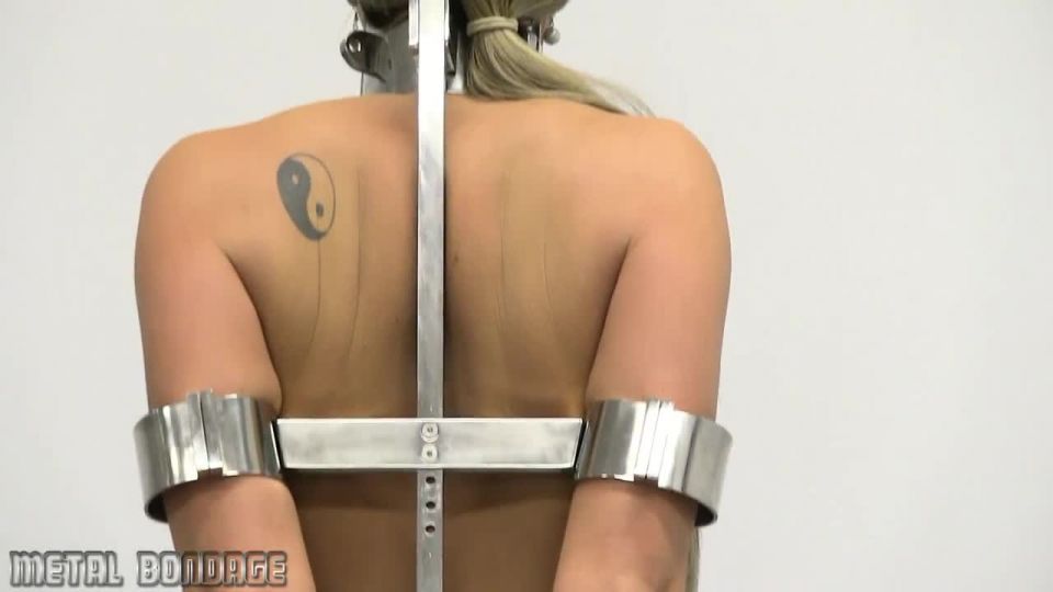 video 48 Metal Bondage – Natalia Forrest vs the Posture Trainer on femdom porn alex bdsm