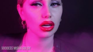 online adult clip 27 The Goldy Rush – Deepening Your Lips Addiction And Reprogramming You Into The Powerless Gooner – Mistress Misha Goldy – Russianbeauty, leg cast fetish on femdom porn -1