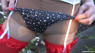 Delia DeLion / Red, White and Blue Pantyhose Goo! Quick ...-2