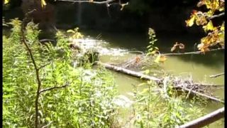 Jennifer Van Beaver Has Her First Porn Experience In The Back Yard BBW-9