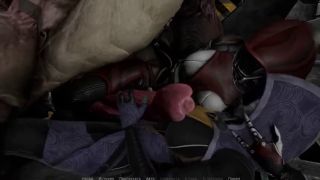 Anime giant zombie monster cock penetrates tight pussy of sweet girl-6