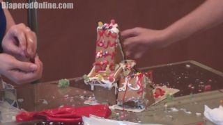 Diaperedonline2Mandie Adriana Mandie  Adriana Gingerbread House-9