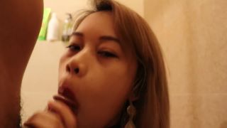 Jessiecarmen - Bdsm Asian Slut Chained And Fucked In Bathroom-3