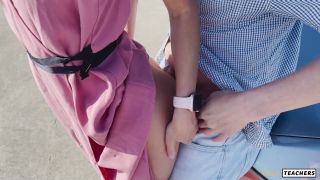 Rich Guy Fuck Skinny Bitch Near Cabriolet (Amateur porn) GoldTeachers-6