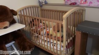 DiaperedonlineCici Cici Caught Masturbating in Crib-3