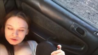 JuliaSayNo - Step Bro Roughly Fucked Step Sister in Car [1080p] - Teen-9