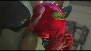 [supermisses.com] TMLZ-02 Naked Masked Heroine Mask The Scarlet Nami Shinohara 全裸マスクヒロイン　MASK　THE　SCARLET Nami Shinohara | superheroines porn, superheroine, wonder woman-3
