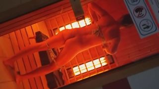 Dream4AngelPublic SAUNA exibition and ANAL masturbation # Club House Sauna FUN-3