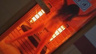 Dream4AngelPublic SAUNA exibition and ANAL masturbation # Club House Sauna FUN-6