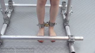 online xxx video 4 saharah eve femdom Tiny Lina Roselina gets framed, nipple clamps on feet porn-2