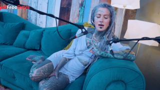 [GetFreeDays.com] Tattoo Model Pornstar Anuskatzz talks about jelousy ASMR Youtube channel ASMRkatz SFW inked hippie Sex Clip July 2023-0