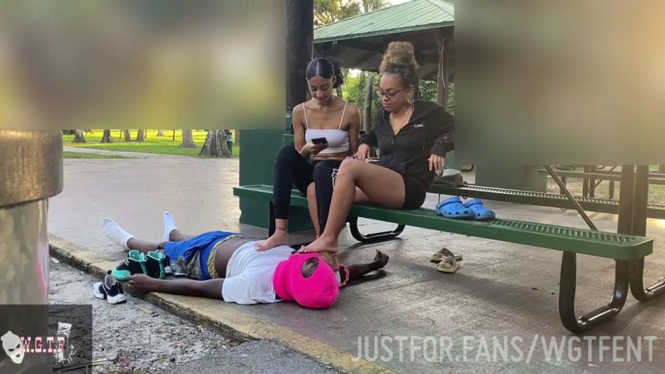 We Got The Feet ENT - Double Latina Public Sneaker And Foot Humiliation - Wegotthefeet ent