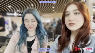 [GetFreeDays.com] Une fille alt et sa copine rousse  Barcelone baisent avec Strap On Me - Vlog Franaise Lesbiennes Sex Video May 2023-0