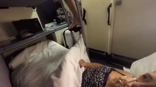 Porn tube No Sleep! Sucking This Guy’s Dick Who Heard Me Masturbating!-1