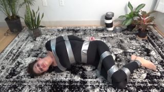 PantyhoseTherapy - Tape Timeout - Christina QCCP Pantyhose!-3