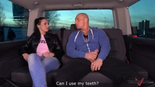 Bitch in stockings fails to resist the cock (Brunette girls porn) Asdis Loren-0