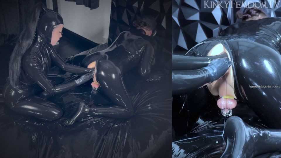 Latex Gas Mask Double Anal Fisting 1080p ft Mistress Patr...