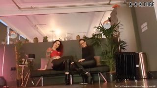 Adreena Angela Clip Leather Domination With Mistress Krush  Facesitting  Adreena Angela -4