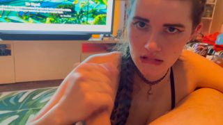 Bbybimbogamer - Sister Lustfully Deepthroats Brother and Begs For Cu-5