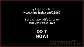 online clip 48 slave fetish handjob porn | MistressT - Mean FinDom - March 12, 2018 | femdom-8