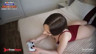 [GetFreeDays.com] Stepsister Plays Games and I Fill Her Pussy with Cum Porn Leak December 2022-0