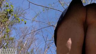 Beautiful Tits Wife Masked Fantasy Outdoor Pussypump Down...-2