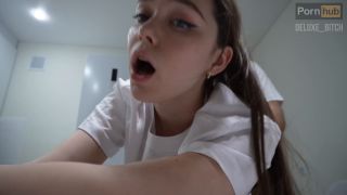 Deluxe Bitch - Stepsister made breakfast and got a mouthful of cum.Deluxe 1080P - Conversation-4