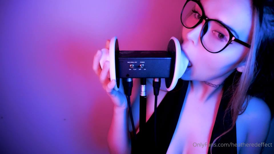 Heatheredeffect () - mini ear eating video full video more asmr is on patreon https mshake heatherun 28-04-2021