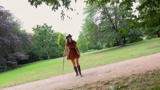 Femdom porn  FemdomFoto - Lady Iveta Delivers Overhead Strikes in German Scene  Punishment -3