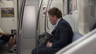 Stuck alone on the last train with a seductress! A tipsy beautiful-legged woman sitting across from me flashes her panties and seduces me into an unexpected encounter. ⋆.-1