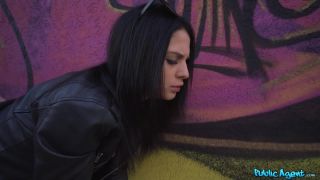 Mia Trejsi Picked Up And Fucked A Cute Brunette At The Train Station (Euro sex)-7