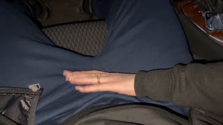 Cumshot Outdoor Fun Walking And Fast Handjob In Car Big Cock Cum ! Soft Hands-2