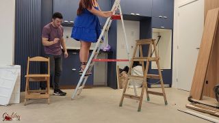 [K2S.CLUB] Kiffa Feet - Electricist Foot Pervert Tricks Kiffa Worshipping Her Feet To Finish The Job Foot Fetish Foot Worship Soles Soles Licking - FullHD 1080P-1