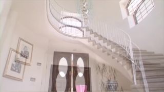 clip 38 Bra, Panties, Scissors - fetish - cumshot big blonde and black-1