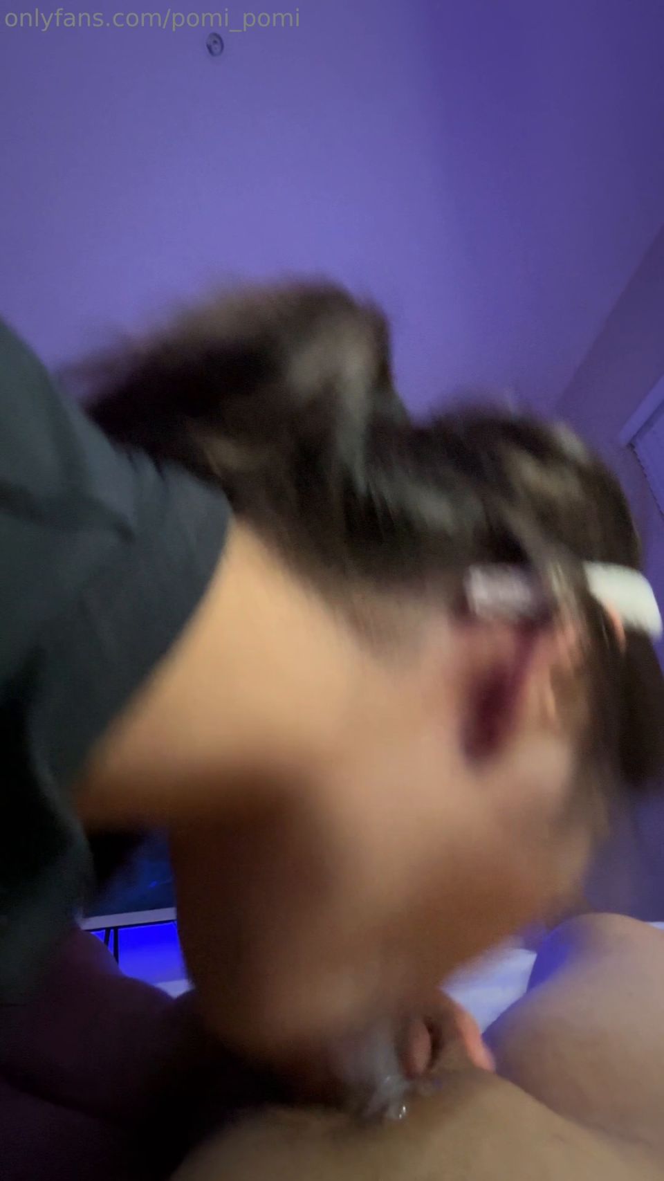 Asian Teen PomiPomi SD Blows Big Cock Uniform Swallows Cum