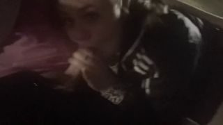 Exclusive Risky Blowjob In Public-5