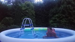 Fun_Fuck in a tiny garden pool-7