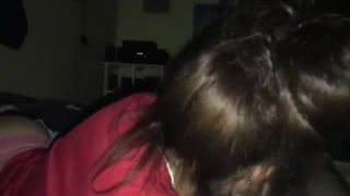 Porn tube Playing With Her Butt Cheeks While She’s On My Penis With Her Mouth!-6