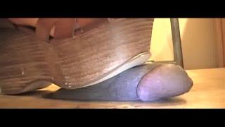 free xxx video 30 MISTRESS CRUSH – COCK CRUSHING – EBONY COCK CRUSHING UNDER HEELS - mistress crush - femdom porn femdom cage-5